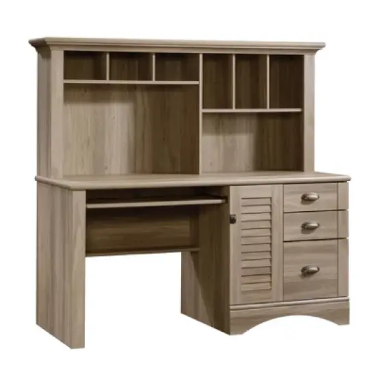 Harbor View Computer Desk with Hutch - Sauder image {6}