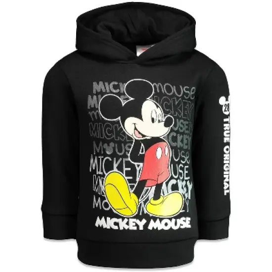 Disney Mickey Mouse Goofy Donald Duck Fleece Pullover Hoodie Infant to Big Kid image {8}