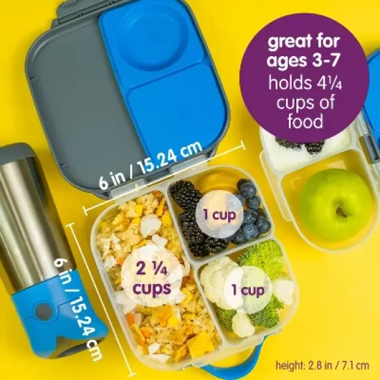 Batman by b.box mini lunchbox - Bento Box for Kids' image {6}