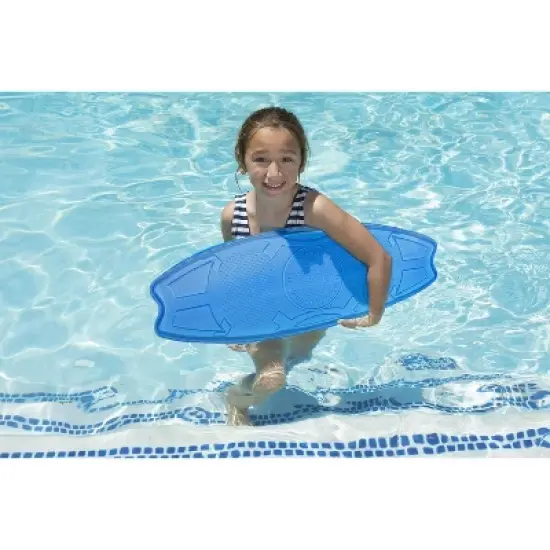 Swim Central 29" Underwater Swimming Pool Surf Board - Blue image {2}