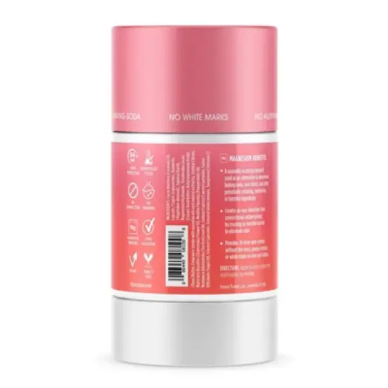 Crystal Magnesium Enriched Solid Deodorant Coconut + Vanilla - 2.5oz image {1}