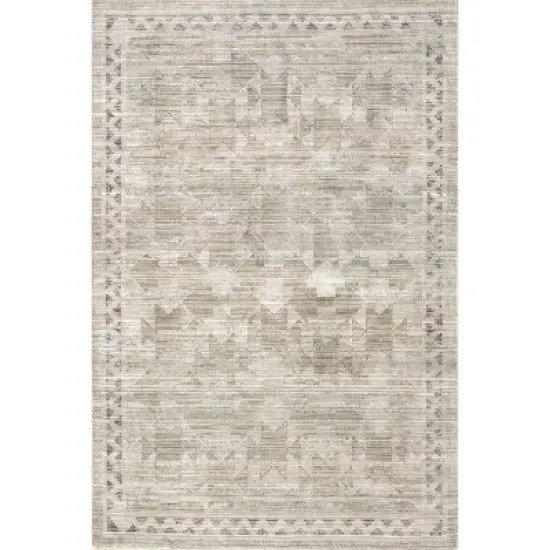 nuLOOM Aine Bordered Machine Washable Indoor/Outdoor Area Rug image {9}