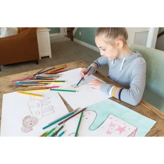 Pacon&reg; Drawing Paper, White, Heavyweight, 18" x 24", 500 Sheets image {2}