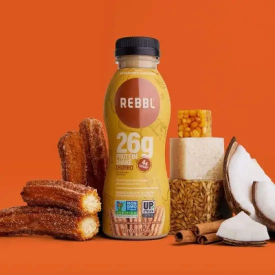 REBBL 26g Churro Protein Shake - 12 fl oz image {4}