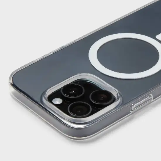 Apple iPhone 16 Pro Max Case for MagSafe - heyday&trade; Clear: Polycarbonate, TPU image {2}