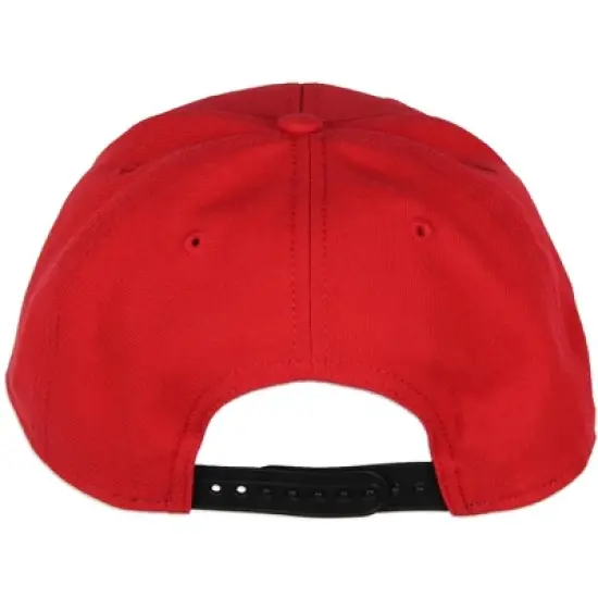 Sesame Street Adult Elmo Face Embroidered Design Snapback Baseball Cap Hat OSFM Red image {3}