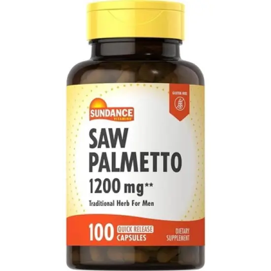 Sundance Vitamins Saw Palmetto 1200 Mg 100 Capsules image {5}