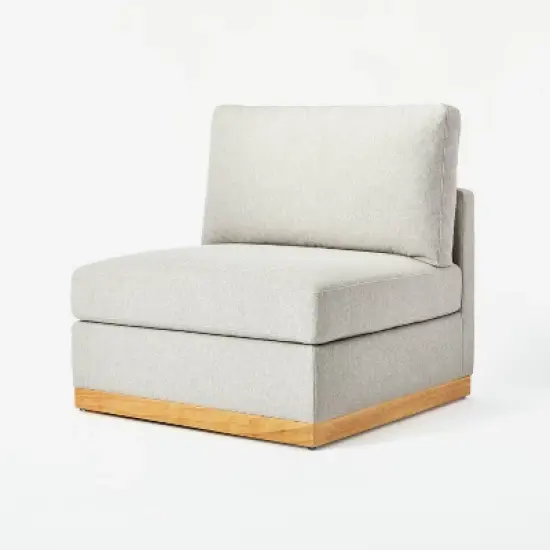 6pc Woodland Hills Modular Sectional Light Gray - Threshold&trade; designed with Studio McGee image {3}