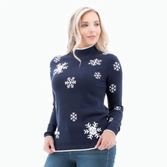 Aventura Clothing Women's Falling Snow Turtleneck image {4}