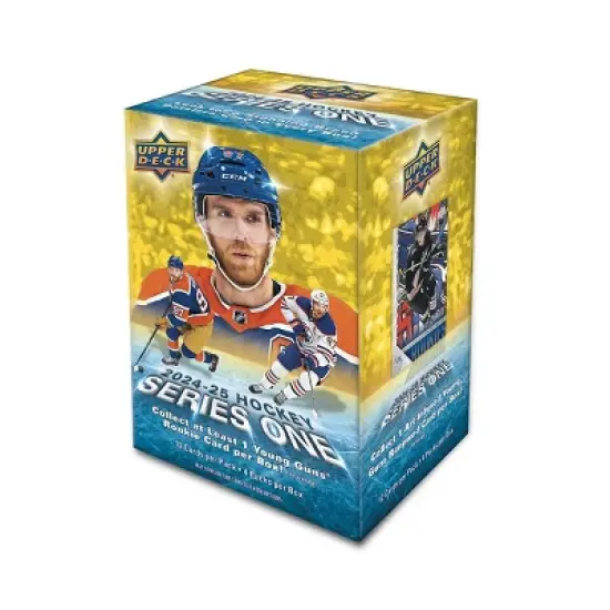 Upper Deck NHL Series One Hockey Trading Card Blaster Box 2024-25 image {3}