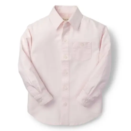 Hope & Henry Boys' Classic Oxford Button Down Shirt, Infant image {5}