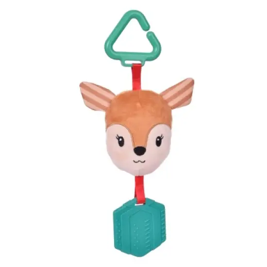 Sunny Days Reindeer Chime Teether Baby Toy - Christmas image {5}