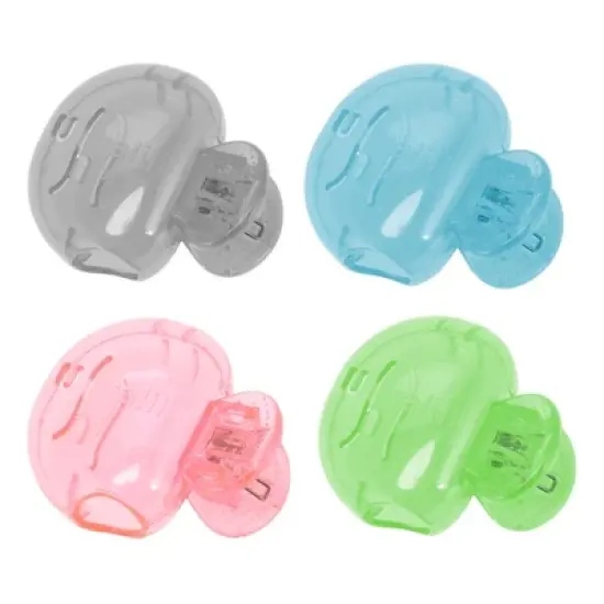 Unique Bargains Fish-shaped Toothbrush Covers 4 Pcs image {6}