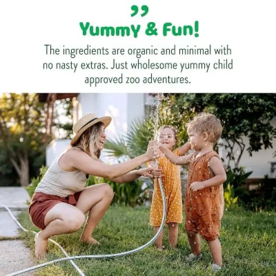 Little Bellies Organic Animal Crackers Toddler Snacks - 4.58oz image {5}