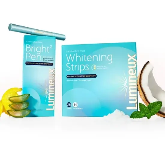 Lumineux Tooth Whitening Strips - 14pk image {6}