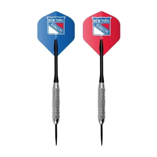 NHL NY Rangers Fan's Choice Dartboard Set image {6}