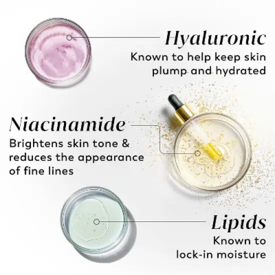 Olay Nourishing + Hyaluronic Acid 17oz Lotion Pump image {3}