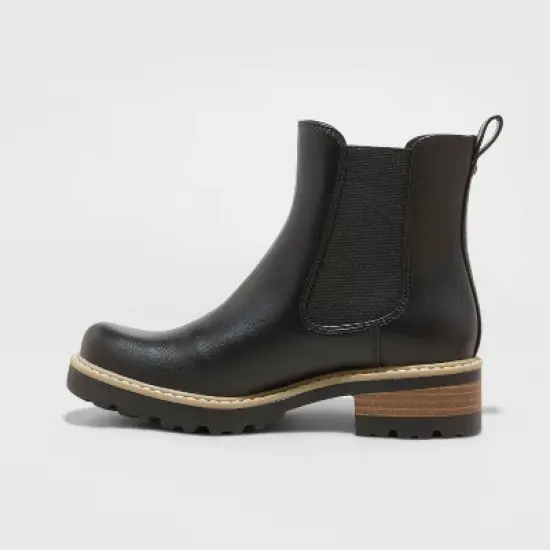 Women's Celina Chelsea Boots - Universal Thread&trade; Black image {1}
