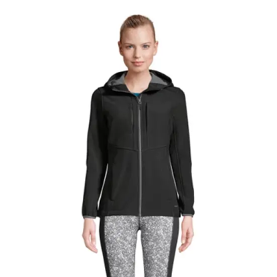 Lands' End Women's Stretch Softshell Fleece Jacket image {4}