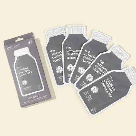 ESW Beauty Deep Detox Pore Control Raw Juice Mask - 5ct/4.25oz image {5}