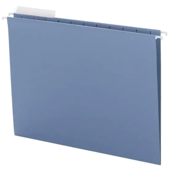 Smead Hanging File Folder with Tab, 1/3-Cut Adjustable Tab, Letter Size, 25 per Box image {7}