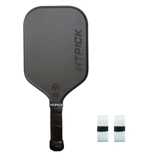 Aukfa Carbon Fiber Pickleball Paddle &ndash; Cold Pressed, 16mm Polypropylene Core, Fabric Surface, Elongated Shape image {1}