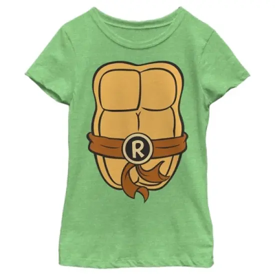 Girl's Teenage Mutant Ninja Turtles Raphael Costume T-Shirt image {3}