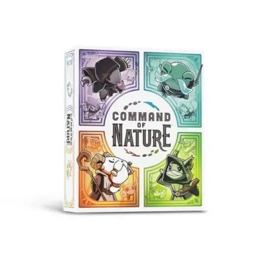Command Of Nature Base Game: TeeTurtle Creative Thinking Role Playing 2-4 Players Board Game image {3}