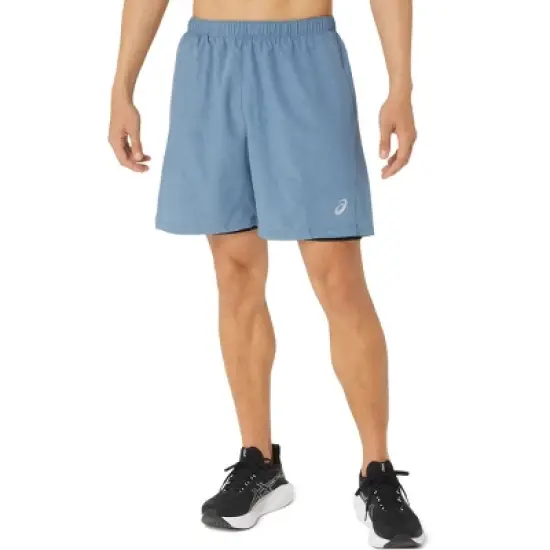 ASICS Men's 7IN 2 IN 1 SHORT Running Apparel 2011A951 image {9}