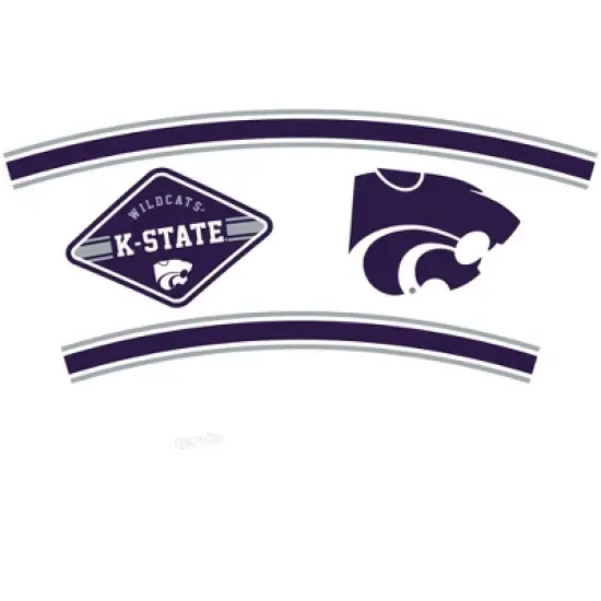 NCAA Kansas State Wildcats 24oz First String Classic Tumbler image {1}