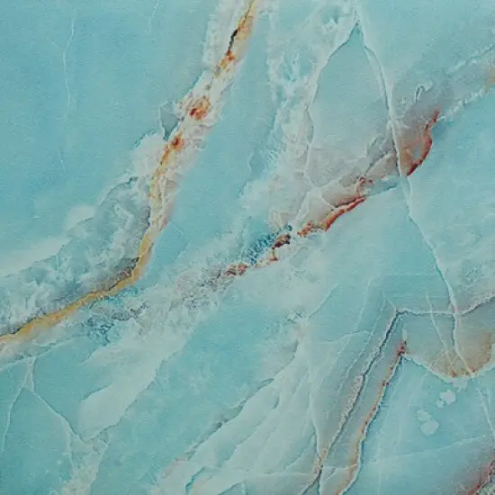 Parisian Shiny Blue Agate Glass Decorative Boxes Set of 2 image {1}