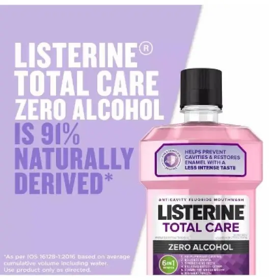 Listerine Total Care Zero Mouthwash - The Whoa Collection Designer Wrap - 1L image {5}