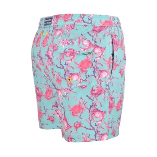 Banana Boat Men's UPF50+ Compression Liner Bathing Suit | Aqua Crab Large image {3}