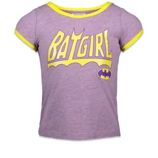 DC Comics Batgirl Supergirl Wonder Woman Little Girls 3 Pack Graphic T-Shirt  image {2}