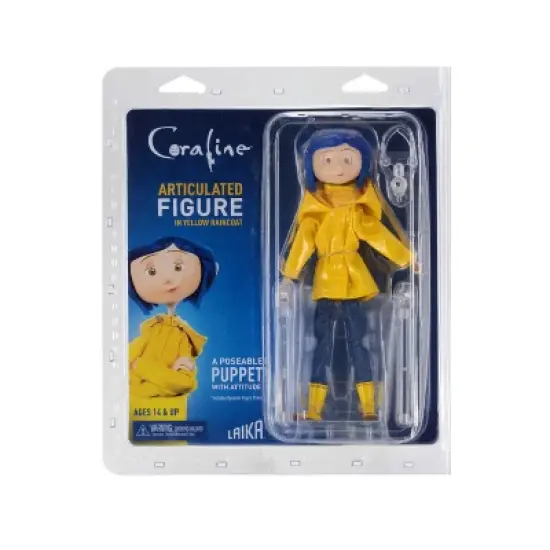 Coraline (in Raincoat) Articulated Poseable Figure image {2}
