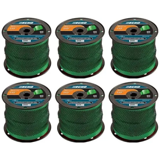 Echo Genuine 6-Pack of Silentwist 3 Lb Spool .095" (dia.) Trimmer Line 323095060-6PK image {1}
