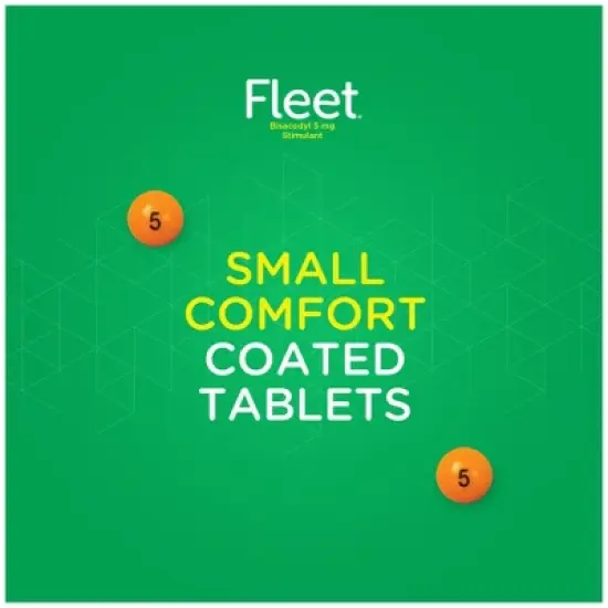 Fleet Stimulant Oral Laxative Tablets for Constipation Relief - 25ct image {2}