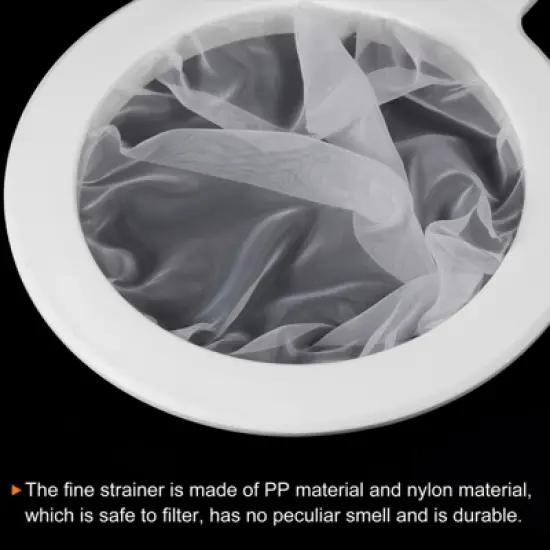 Unique Bargains Juice Coffee Food Filter Kitchen Strainer with Handle 1 Pc image {3}