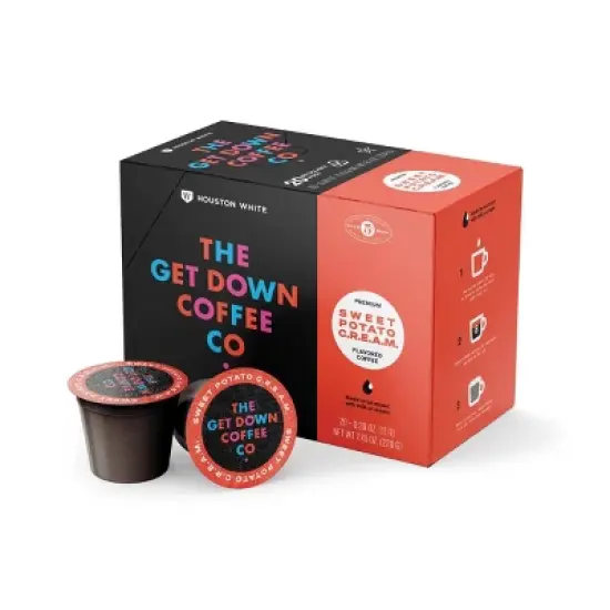 The Get Down Coffee Co. Premium Sweet Potato C.R.E.A.M. Flavored Coffee Pods - 20ct image {10}