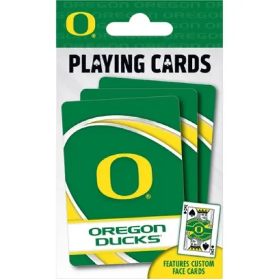 MasterPieces Officially Licensed NCAA Oregon Ducks Playing Cards - 54 Card Deck for Adults image {4}