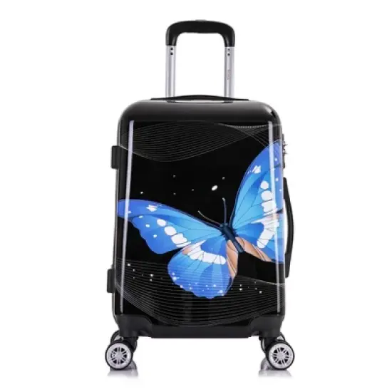 InUSA Carry On Lightweight Hardside Spinner Suitcase image {7}