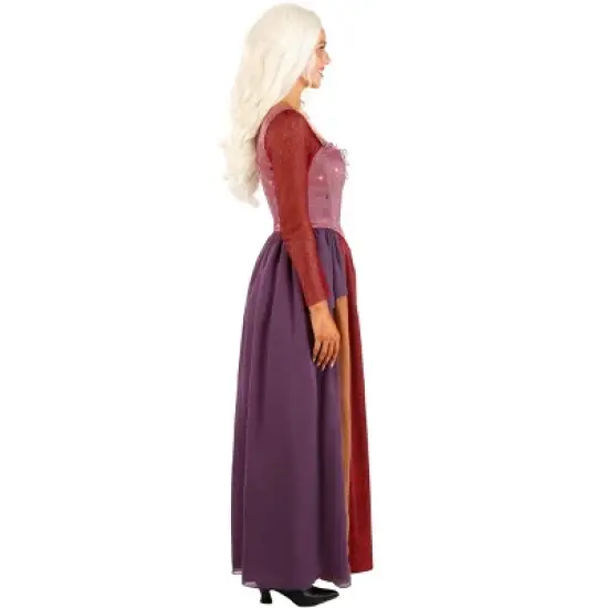HalloweenCostumes.com Women's Deluxe Hocus Pocus Sarah Sanderson Halloween Costume | Salem Sisters Costumes image {2}