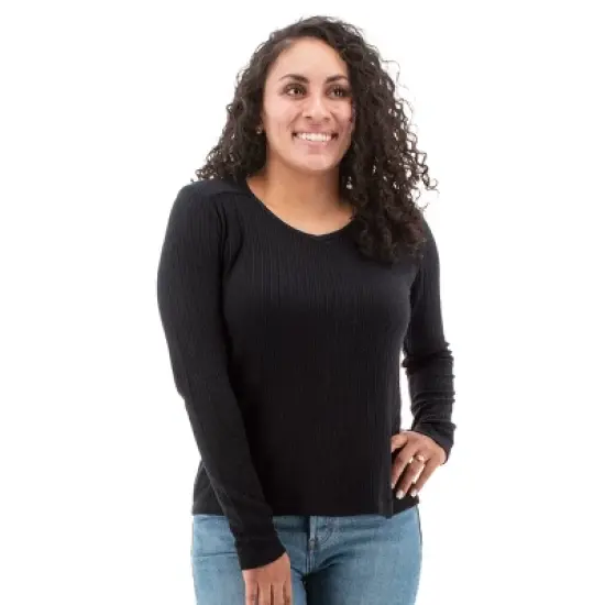 Aventura Clothing Women's Bliss Long Sleeve V-Neck T-Shirt image {5}