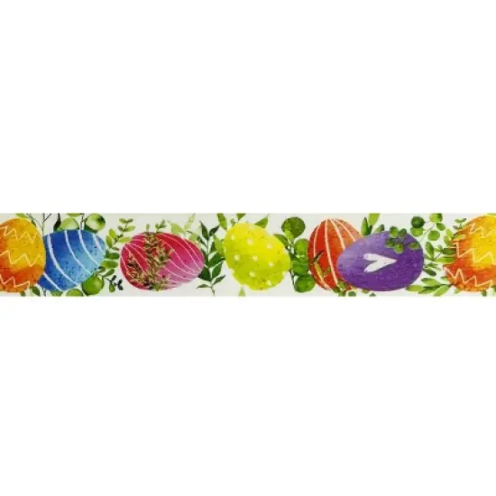Wrapables Washi Masking Tape, 15mm x 10M, Easter Eggs image {3}