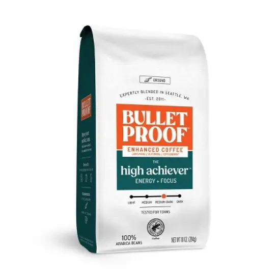 Bulletproof The High Achiever Ground Coffee - 10oz image {8}