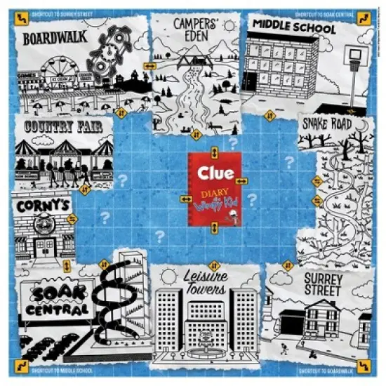 CLUE&reg;: Diary of a Wimpy Kid Board Game image {6}
