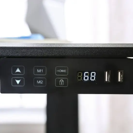 Baron Contemporary Adjustable Office Stand Up Table Large - HOMES: Inside + Out image {2}