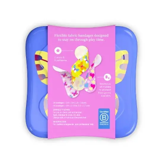 Welly Butterfly Bandages - 48ct image {4}