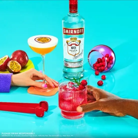 Smirnoff Vodka - 1.75L Plastic Bottle image {4}