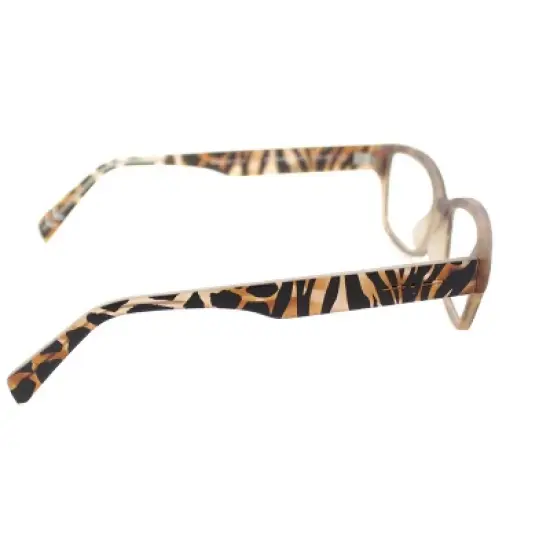 Italia Independent  ZEB 044 Womens Rectangle Eyeglasses Brown 52mm image {2}